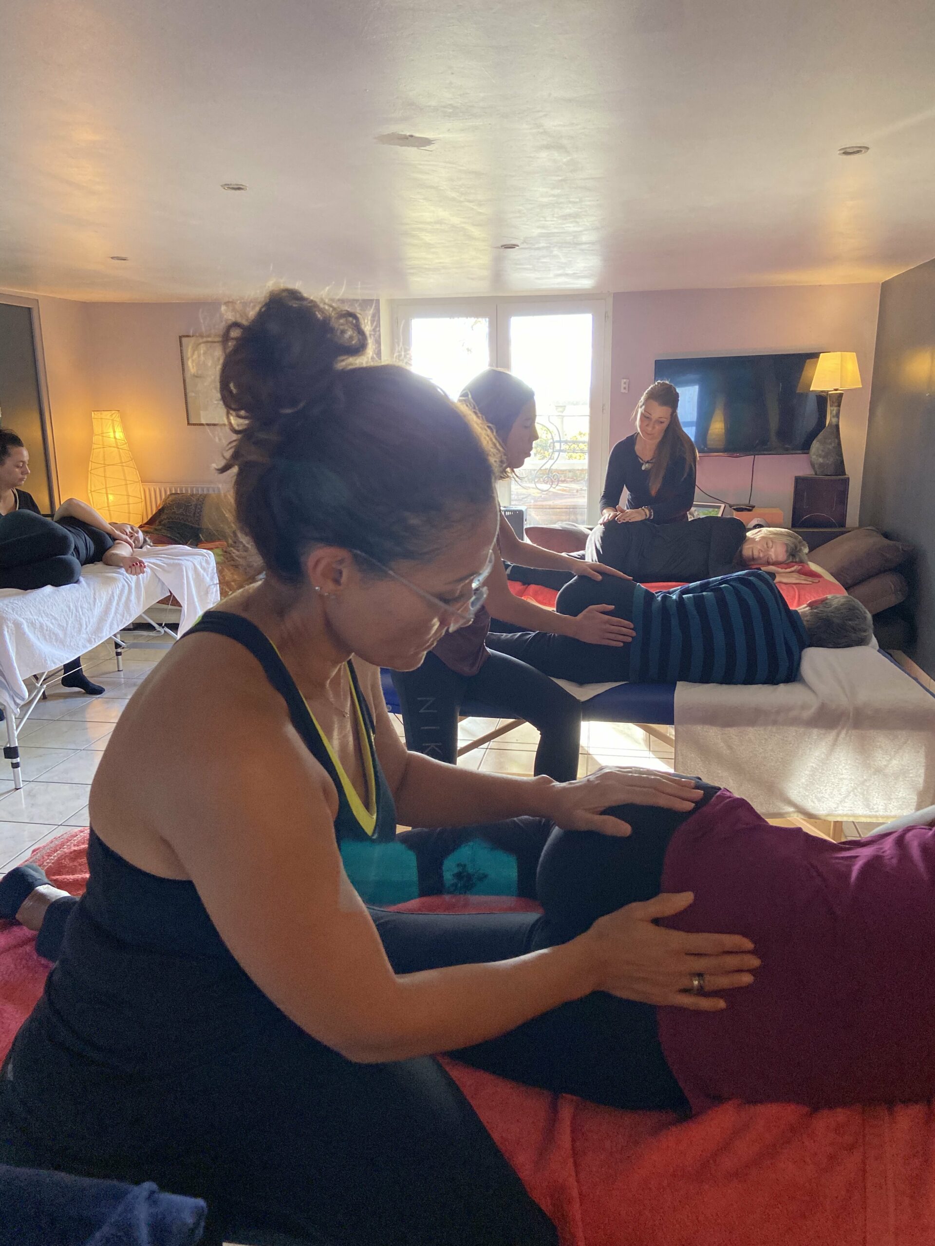Rosa fessier formation massage ostéothaï énergétique